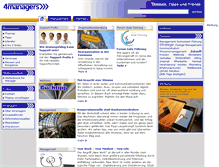 Tablet Screenshot of 4managers.de